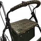 Unisex Rollator Walker Seat and Backrest Rollbar Covers Universal Soft Rollator