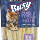 Purina Busy Rawhide Small/Medium Breed Dog Bones, Rollhide - 9 Ct. Pouch