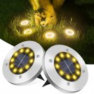 Solar Outdoor Lights,4 Packs 10 LED Waterproof Garden Lights Outdoor Bright In-G