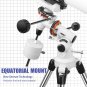Telescope,150Eq Reflector Telescopes for Adults Astronomy,Manual Equatorial Prof