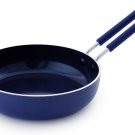 Cookware Healthy Ceramic Nonstick Mini Egg Pan, Blue