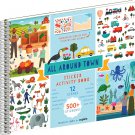 Sticker Books for Kids 2-4 (500+ Stickers) - All around Town by  - 12 Coloring P