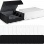 2 Pack 1800+ Card Deck Case for Trading Card, Leather Magnetic Closure Card Stor