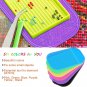 6 Pieces Anti-Slip Tools Sticky Mat for Diamond Painting Sticky Gel Pad Non-Slip