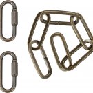 , Antique Brass, 21121-07-1, Steel Heavy Duty Chain & Two Quick Link Connector F