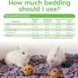 99% Dust-Free Confetti Natural Paper Small Pet Bedding with Odor Control, 10 L