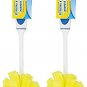 Dish Cleaning Sponges, Blue/Yellow
