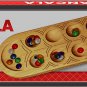 Classic Mancala Game - Features a Full-Sized, Solid Wooden Board with Exquisite
