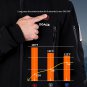 Heated Jacket Soft Shell for Men Women, Heated Jacket Warm Coat SIZE M