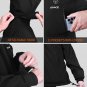 Heated Jacket Soft Shell for Men Women, Heated Jacket Warm Coat SIZE M