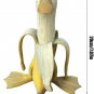 Banana Duck Sculpture, Creative Duck with Banana Body Statue, Whimsical Peeled B