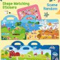 Reusable Sticker Book for Kids 2-4,3 Sets Fun Travel Stickers for Kid, Toddler T