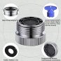 Faucet Adapter with Aerator Kitchen Sink Faucet Adapter Kit to Garden Hose for 5