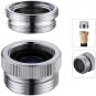 Faucet Adapter with Aerator Kitchen Sink Faucet Adapter Kit to Garden Hose for 5