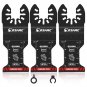 Carbide Oscillating Saw Blades, General Purpose Multitool Blades Quick Release f