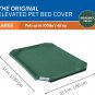 Replacement Cover, the Original Elevated Pet Bed by , Large, Brunswick Green