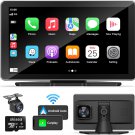 Apple Carplay Screen for Car, 7'' Portable Touch Screen Apple Carplay and Androi