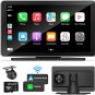 Apple Carplay Screen for Car, 7'' Portable Touch Screen Apple Carplay and Androi