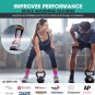 Ankle Brace for Women & Men - 1 Pair of Ankle Support Sleeve & Ankle Wrap - Comp