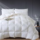 Quality Fluffy White Goose Feather down Comforter Queen/Full Size All Season dow