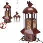 Professional Large Capacity 5.06 Lbs Wild Bird Feeder. Squirrel Proof Wild Bird