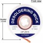 Lesnow Solder Wick Braid with Flux 10Ft Length Desoldering Wick Braid Remover To