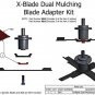 X-Blade Dual Mulching Blade Adapters (3 Pack) (X-B3)