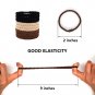 20 Pieces Braided Hair Ties for Men Guys, for Curly Thick Long Hair Elastic Brac