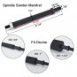 Spindle Sander Adaptor 4-1/2" X 1/2" with Rubber Sanding Drum Kit OD 3/4", 1", 1