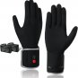 Heated Glove Liners for Men Women,Rechargeable Electric Heated Gloves with Remai