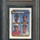 1992 Topps Baseball Gold Winners Cello Wax Pack Graded PSA 9 Chipper Jones MINT