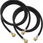 Packs of 2 (12 FT) Propane Torch Extension Hose for Propane Tree Distribution Tr