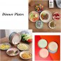 Wheat Straw Plates Lightweight Unbreakable Dinner Dishes Plates Set Dishwasher &