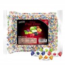 Delicate Fruit Filled Drops Individually Wrapped Hard Candy in a Bulk Bag of 4 A
