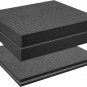 4 PCS Pick Apart Foam Insert -2 Size and Pluck -Pluck Pre Cube Sheet with Bottom