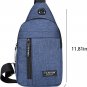 Sling Bag, Waterproof Men'S Chest Bag Shoulder Bags Crossbody Sling Backpack for
