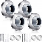 Concave Wall Door Stopper Door Bumper Stainless Steel Wall Protector Door Stops