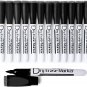 Magnetic Dry Erase Markers with Eraser Low Odor Fine Tip Whiteboard Pens Pack of
