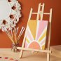 6 Pack Unfinished Wood Panels for Painting, Wooden Canvas for Arts and Crafts (5