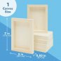 6 Pack Unfinished Wood Panels for Painting, Wooden Canvas for Arts and Crafts (5