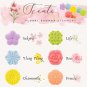 Floral Shower Steamers 12 Pack, Aromatherapy Shower Tablets, Natural Floral Scen