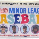 2018 Topps Heritage Minor League Baseball Hobby Box - Baseball Wax Packs