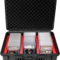 Graded Card Storage Box Fits 102 Card Slabs Waterproof Graded Card Case Sports C