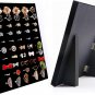Black Foldable Velvet L-Shaped 50 Slots Ring Earring Jewelry Display Tray Organi