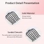 4 Pieces Hair Side Combs Vintage Hair Fork Clip U Shape French Twist Hair Pin Me