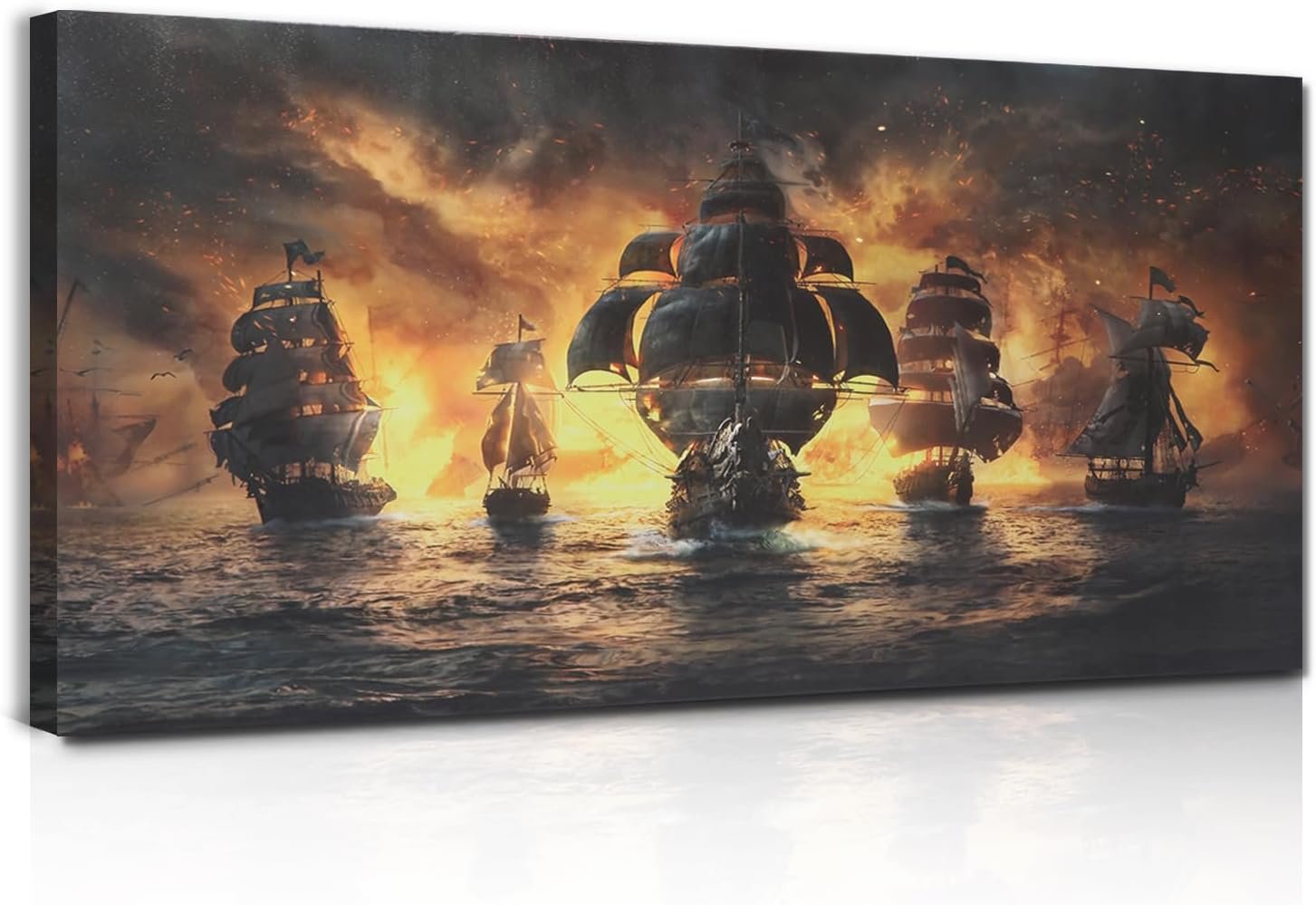 Haunted Float Autographed Canvas Giclee
