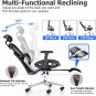 Ergonomic Office Chair Computer Desk Chair with Adjustable Headrest & Perfect Lu