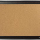 Cork Bulletin Board, Framed Corkboard, 11” X 17”, Black Frame, Message Board (79