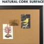 Cork Bulletin Board, Framed Corkboard, 11â X 17â, Black Frame, Message Board (79
