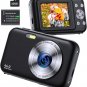 Digital Camera, FHD 1080P Kids Camera with 32GB SD Card 16X Digital Zoom Portabl